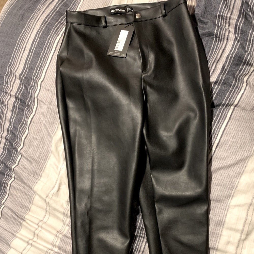 Leather Pants Pretty Little Thing